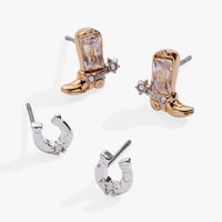 Cosmic Cowgirl Earring Stud Set of 2