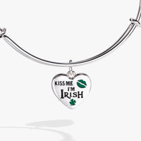 “Kiss Me I’m Irish” Charm Bangle